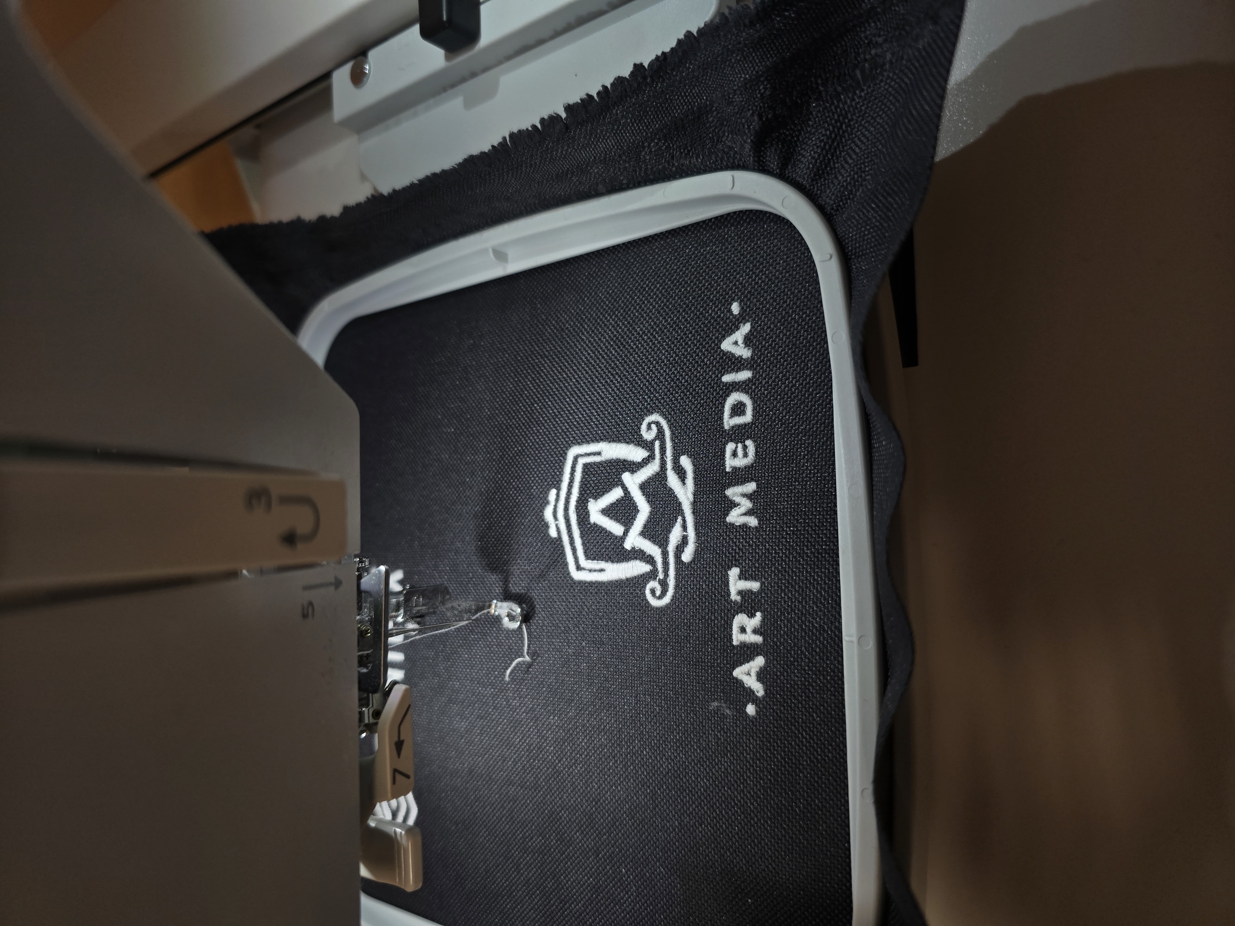 Art Media logo machine embroidery