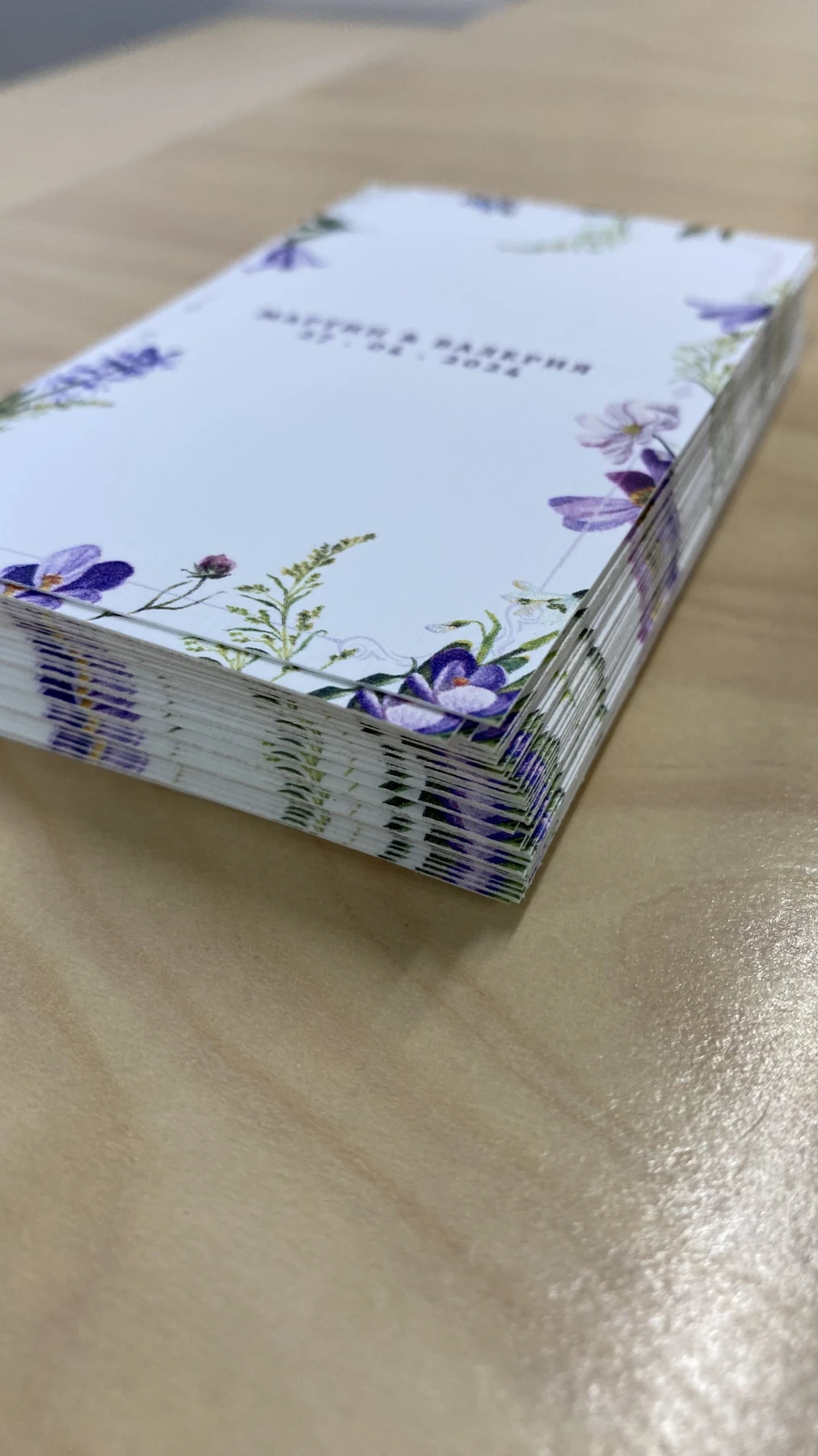 Wedding invitations