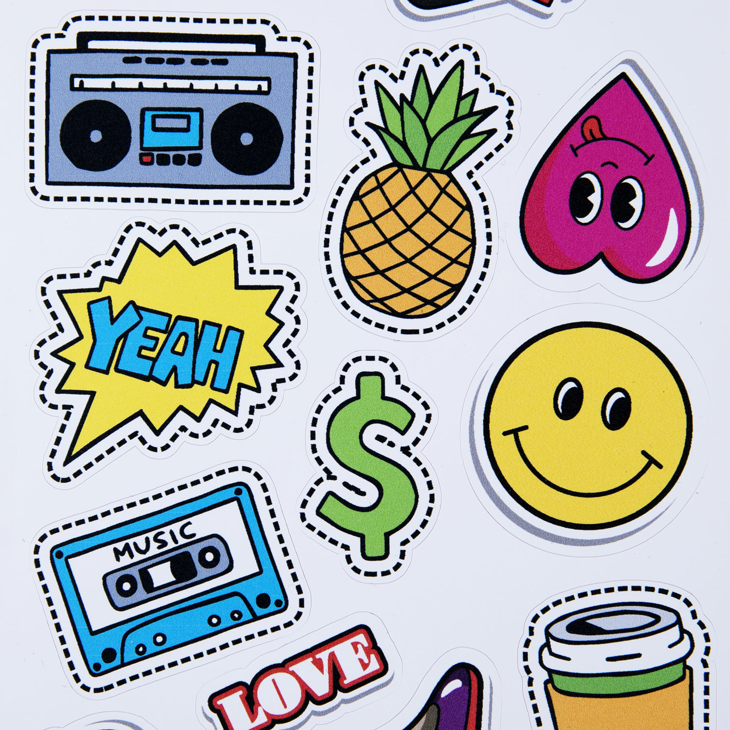 Kontuurlõikeline kuju kleebised