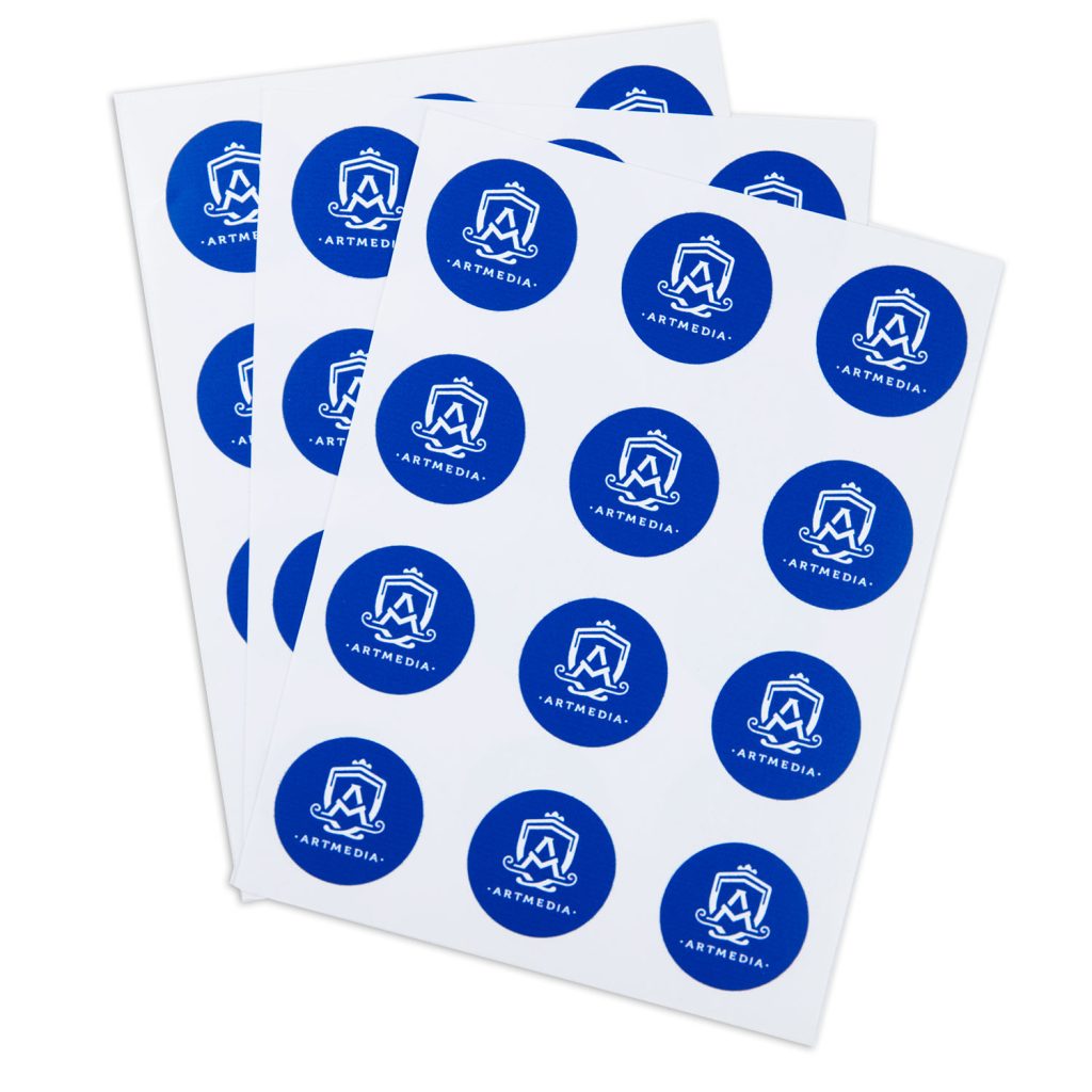 Kleebiste printimine firma logo